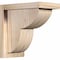 Ekena Millwork Crestline Smooth Corbel w/Backplate, Douglas Fir, 5 1/2"W x 10"D x 10"H COR06X10X10CRE01SDF - alternate 1